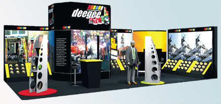 deegee New Exhibition Stand Equipment