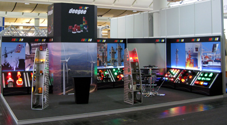 deegee stand at Hannover Messe 2009