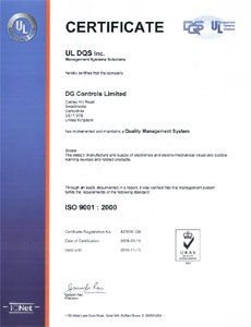 deegee ISO9001 Certificate